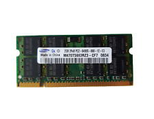 Samsung 2GB 2Rx8 PC2-6400S-666-12-E3 DDR2 RAM 200 PIN M470T5663QZ3-CF7 picture