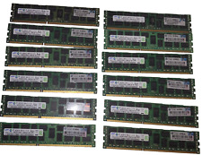 12x Samsung 8GB 2RX4 PC3-10600R ECC REG Server Ram Memory M393B1K70DH0 CH9 Used picture