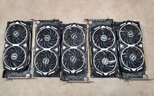 LOT OF 5 MSI NVIDIA P104-100 MINER 4GB GDDR5 Graphics video card /W picture
