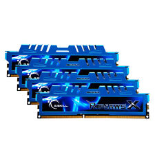 G.SKILL Ripjaws X 32GB Kit 4x 8GB 240Pin DDR3 1600 PC3-12800U CL9 Desktop Memory picture