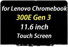 for Lenovo 300e Chromebook 3rd LCD Touch Screen with Bezel 11.6