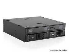 iStarUSA  Slim ODD/2x2.5inch SATA HDD Trayless Hot-Swap Rack (T-5K225T-SA) picture