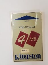 Vintage Rare KINGSTON 4 MB Flash Memory PC Card PCMCIA KTM-TP360/4 picture