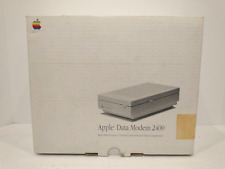 Vintage 1990 Apple Data Modem 2400 Box-A/C Adapter-Manual-G5432- READ  s8 picture