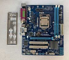 Gigabyte GA-H61M-S2PV LGA1155 DDR3 Motherboard W/ Intel i3-2100 CPU & IO Plate ~ picture