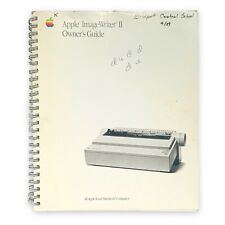 Apple ImageWriter II Owner’s Guide VTG 1988  picture