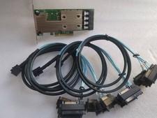 LSI 9305-16i SATA SAS 12Gbs Controller card PCIe 3.0 IT-Mode w/SAS SATA cable US picture