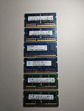 (Lot of 6) Mixed Brand 4GB PC3L-12800S Laptop RAM picture