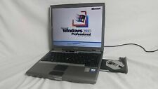 Vintage Dell Latitude D600/D500 Laptop Windows 2000 operating system Serial port picture