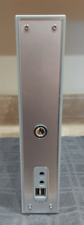 Gray SFF Mini ITX Slim Line Computer Case 120W PSU Power Button Dual Front USB picture