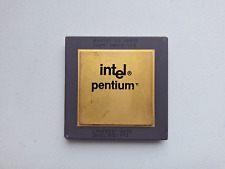 Intel Pentium 60 A80501-60 SX835 rare FDIV bug vintage CPU GOLD picture