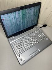 Toshiba l505 s6954 Laptop Parts Only Powers On Windows Vista Microsoft 19v  READ picture