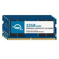 OWC 128GB (4x32GB) DDR5 5600MHz 2Rx8 ECC 262-pin SODIMM Memory RAM picture