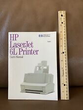 Vintage ~ HP LaserJet 6L Printer Users Manual ~ 1997 picture
