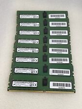 LOT 8) Micron 16GB PC4-2666V-R 1Rx4 DDR4 ECC  Memory MTA18ASF2G72PZ-2G6D1RG picture
