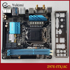 FOR ASROCK Z97E-ITX/AC 16GB LGA 1150 HDMI DVI Mini-ITX Motherboard Test OK picture