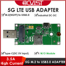5G LTE USB Adapter M.2 to USB3.0 Dongle Supports DC5V Input by Type-C(USB2.0) picture