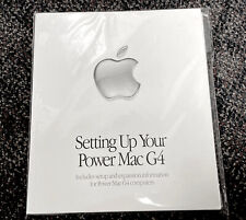 Apple Vintage, Setting Up Your Power Mac G4 Manual User Guide  picture