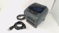 Zebra ZP450 Thermal Shipping Barcode Label Printer USB w/Cable & AC Adapter picture