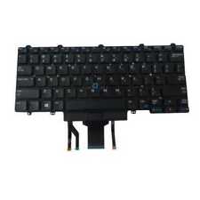 Genuine OEM Dell Latitude 5480 5490 7480 US Backlit Keyboard D19TR picture