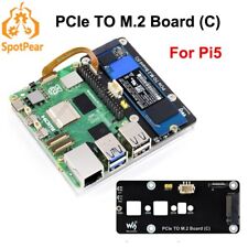 Raspberry Pi5 PCIe to M.2 NVMe SSD Adapter Board C HAT Pi5-PCIe-2280-2242-2230 picture