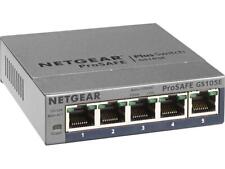Netgear-New-GS105E-200NAS _ PROSAFE PLUS 5 PORT GIGABIT SWITCH picture