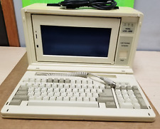 PARTS VINTAGE RETRO COLLECTIBLE LCD PORTABLE COMPUTER W/KEYBOARD LCD-286 #J1855 picture