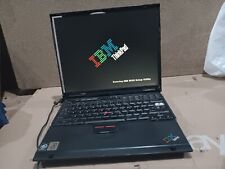 Vintage IBM Thinkpad T20 Laptop  Intel P3 @ 700 MHz  14