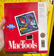 Vintage Apple Macintosh MacTools Version 3 Central Point Software factory seal picture