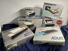 Vintage Atari 8-bit computer boxes XL line picture