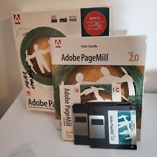 Adobe PageMill 2.0 Macintosh  3 Floppy Drives & Cd  Vintage  Guide Included picture