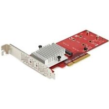 StarTech Dual M.2 PCIe 3.0 SSD Adapter Card PEX8M2E2 picture