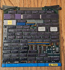 Vintage Intel 8085 CPU Processor Board Ceramic Gold IC Industrial Military Rare picture