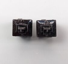 (2) Vintage Mechanical Key Switches CHERRY M7 GOLD CROSSPOINT M61-0120, Working picture