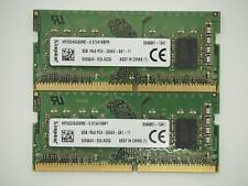 Lot of 2 KINGSTON 8GB PC4-2666V Laptop Ram / Memory - HP26D4S9S8ME picture