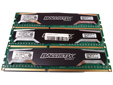 (3 Piece) Crucial Ballistix Sport BLS8G3D1609DS1S00 DDR3-1600 24GB (3x8GB) RAM picture