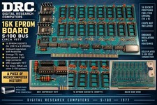 DRC 16K EPROM S-100 Board 1977 Digital Research Computers Altair IMSAI Vintage picture