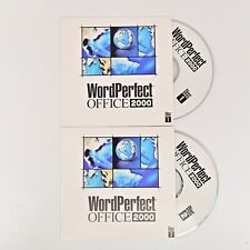 Vintage Corel WordPerfect Office 2000 CD-ROM 2 Disc For Windows 95 & 98 picture
