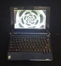 Acer Aspire One 9 inch Netbook ZG5 512MB RAM 8GB SSD HD Knoppix Linux WiFi VGA picture