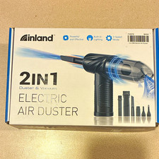 Inland 2-in-1 Electric Air Duster Duster & Vacuum Model 724070 (MC 724070) picture