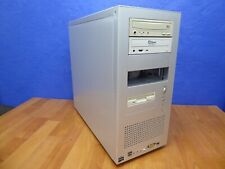 VINTAGE BRUSHED ALUMINUM PC TOWER CASE ATX w/ POWER + DRIVES  in USA  picture
