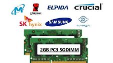 Lots 319x 2GB PC3 SODIMM Mix speed Laptop memory see list in discerption  picture