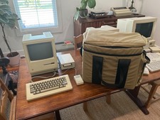 Apple Macintosh 512K 1MB MacSnap SCSI 128K ROM 800K + 400K Drive Keyboard Mouse picture