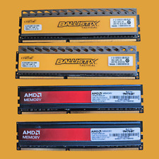 DDR3 Memory - 16GB:  2x 4GB Crucial Ballistix & 2x 4GB AMD (Built by Patriot) picture