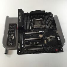 MSI X99A GAMING PRO CARBON Intel Socket LGA2011-3 DDR4 ATX Motherboard *USED* picture