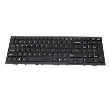 GENUINE Sony Vaio PCG-71912L PCG-71913L PCG-71914L Black Keyboard With Frame NEW picture