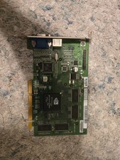 Niche desktop part. Nvidia GeForce2 mx. Color green. Quality good. Used picture