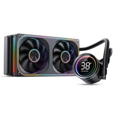 Liquid CPU Cooler Black 240mm Addressable RGB All-In-One Water Cooling Radiator picture