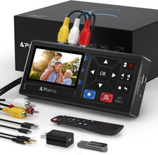 VHS to Digital Converter with 128GB USB3.0 Flash Drive, Video to Digital Recorde picture