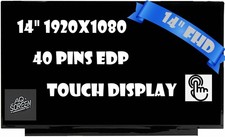 New Display M79311-001 NV140FHM-T07 OEM Touch LCD 14